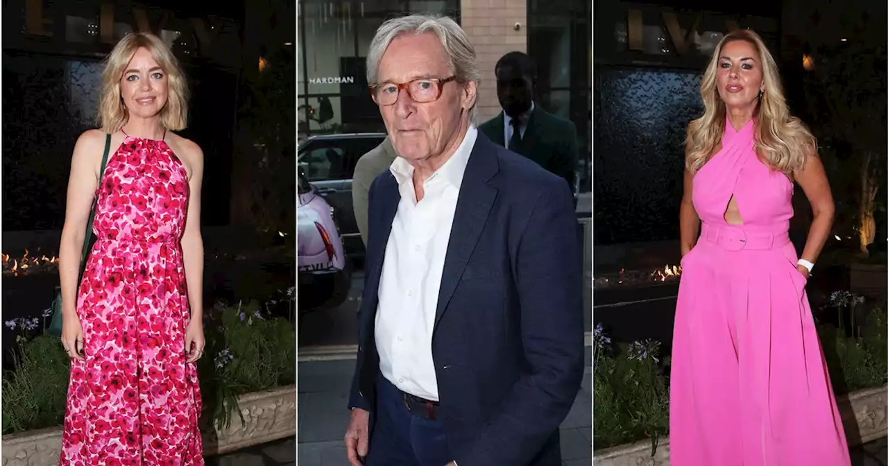 Corrie stars head out in force for summer party as 'Barbie pink' looks dominate