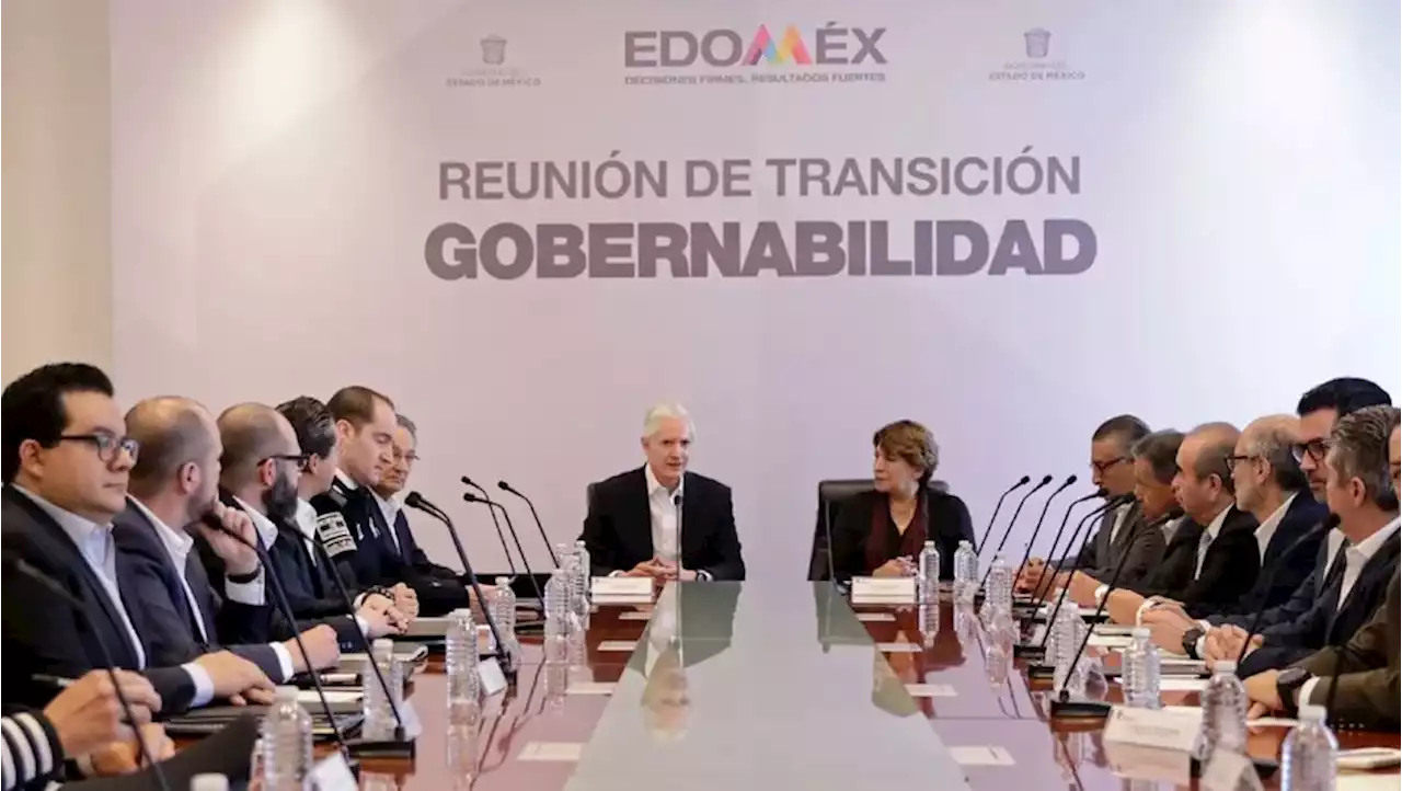 Delfina Gómez y Del Mazo se reúnen; inicia transición en Edomex