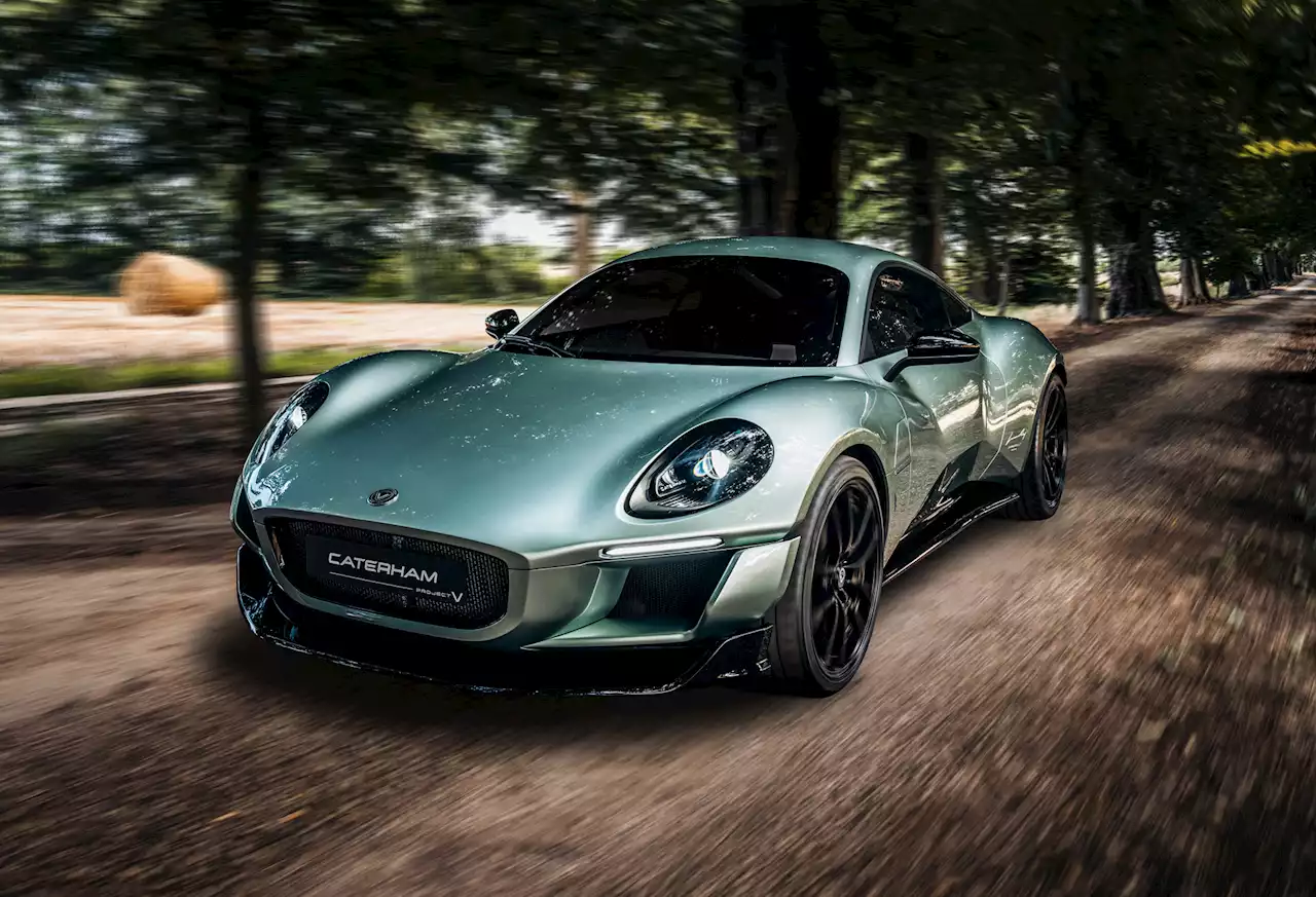 Caterham Project V lightweight electric sports car revealed