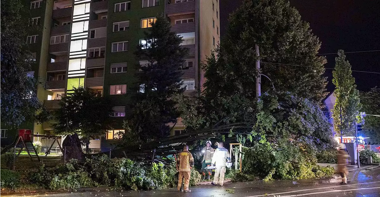 Unwetter in Österreich: Stromausfälle und Windspitzen bis 140 km/h