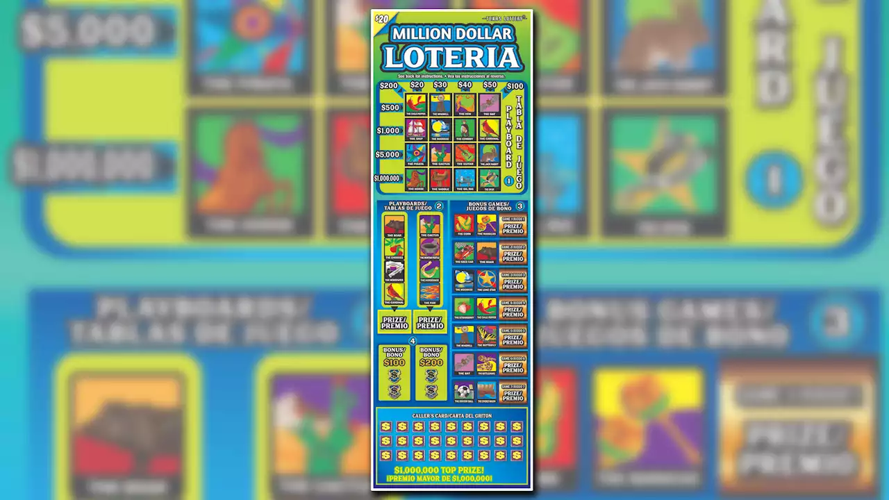 Fort Worth resident wins $1 million in Texas Lottery scratch-off game