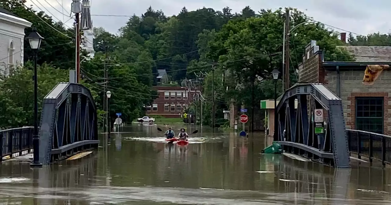 Vermont slowly turns to recovery as floodwaters begin to recede