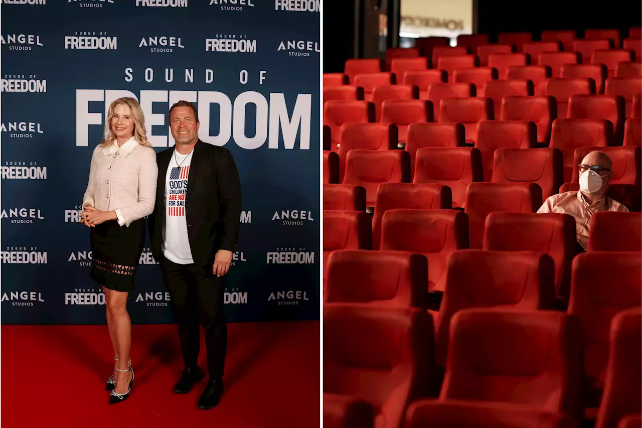 'Sound of Freedom' viewers forced to evacuate movie theater, video shows