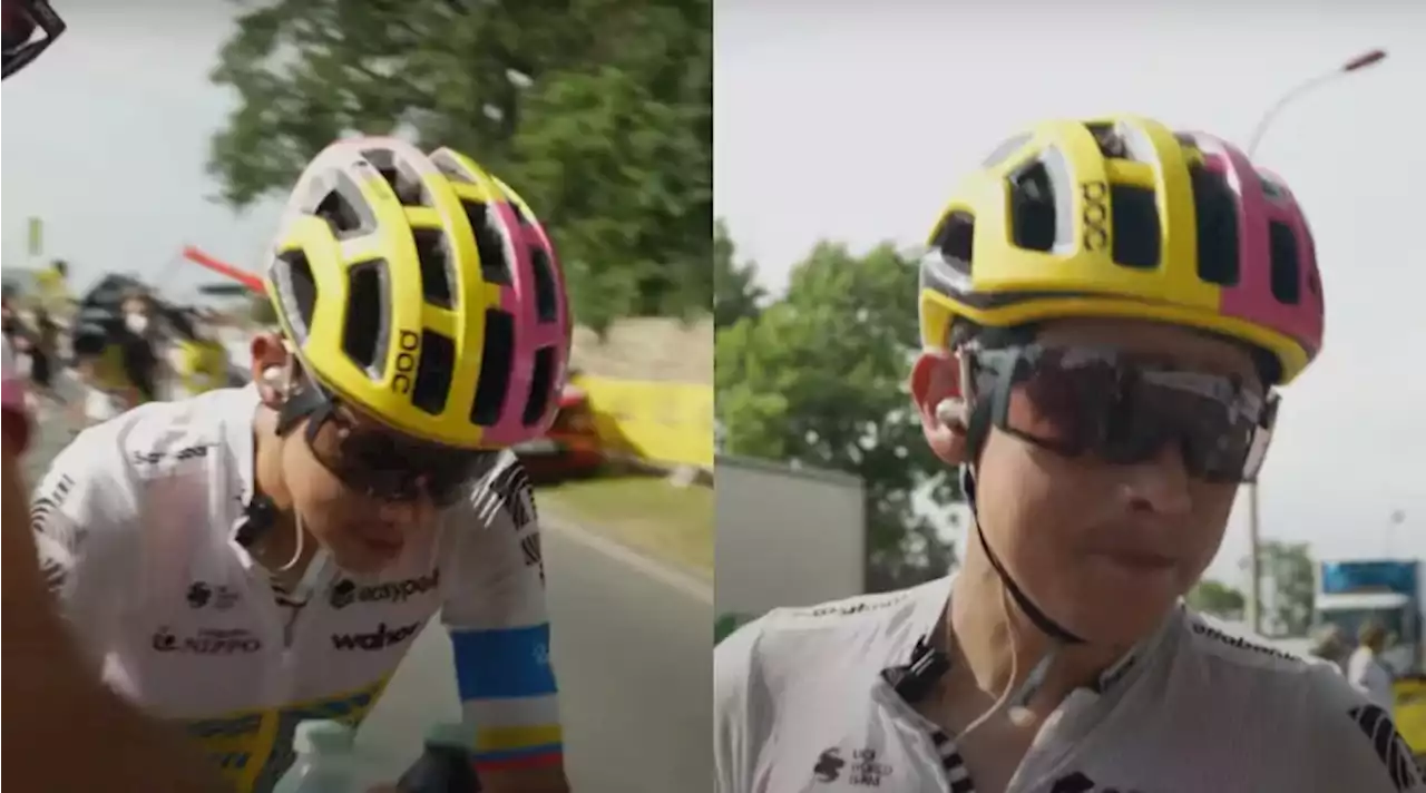 La dolorosa reacción de Esteban Chaves tras no ganar le etapa 10 del Tour de Francia