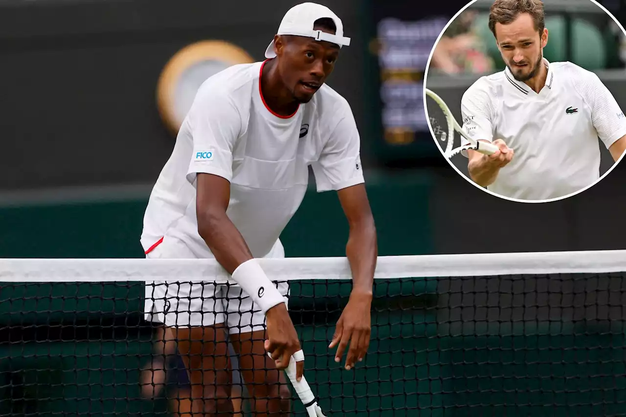 Christopher Eubanks’ miracle Wimbledon run ends with brutal Daniil Medvedev loss