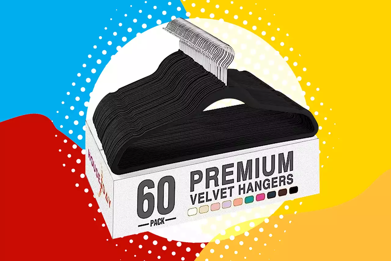 Organize your closet with House Day velvet hangers, 15% off for Prime Day 2023