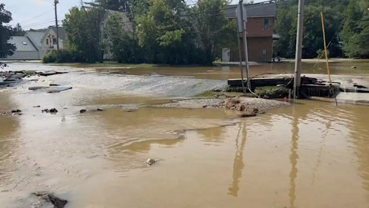 Vermont restaurant under water, golf course flooded after epic downpour flooded state