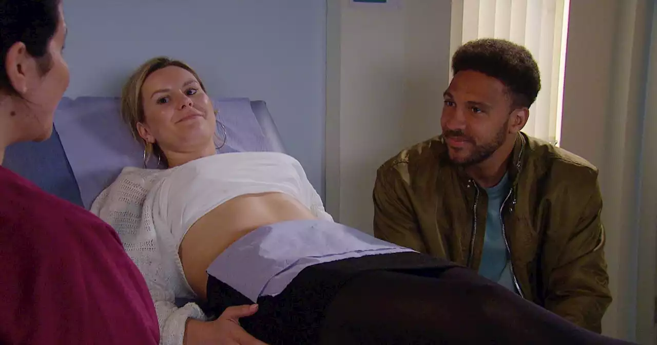 Emmerdale fans spot 'baby twist' as pregnant Dawn gets scan after scare