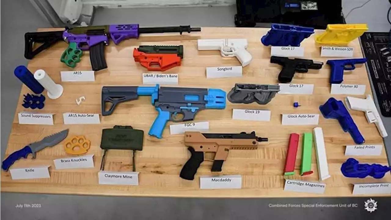 B.C. police warn about 3D-printed guns that look like 'harmless toys'