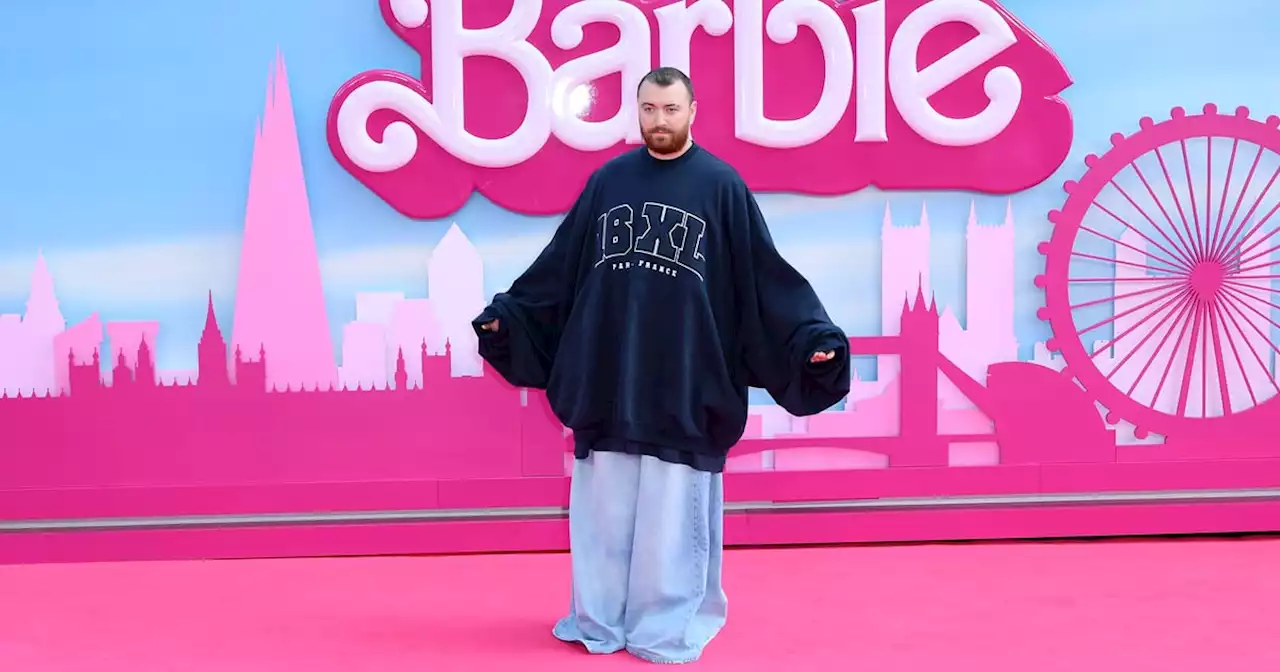 Sam Smith's Oversize Outfit Is So Wrong For the 'Barbie' Press Tour, It's Right