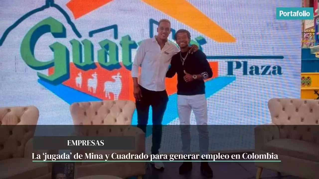 La ‘jugada’ de Mina y Cuadrado para generar empleo en Colombia