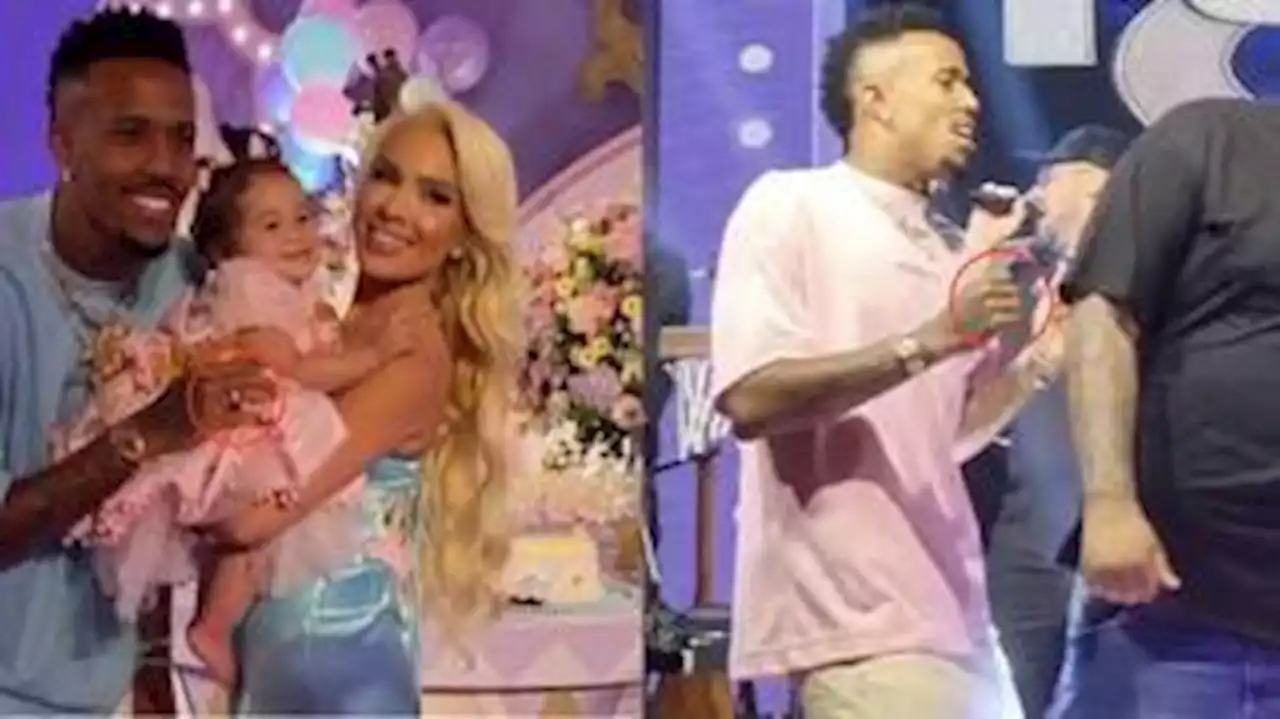 Militão é visto sem aliança na festa de aniversário da filha com Karoline Lima