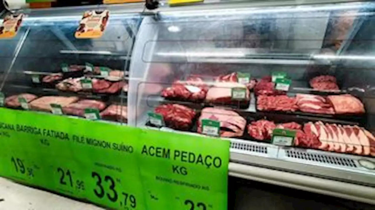 Preço da carne recua pelo sexto mês seguido e acumula queda de 5,8% no ano