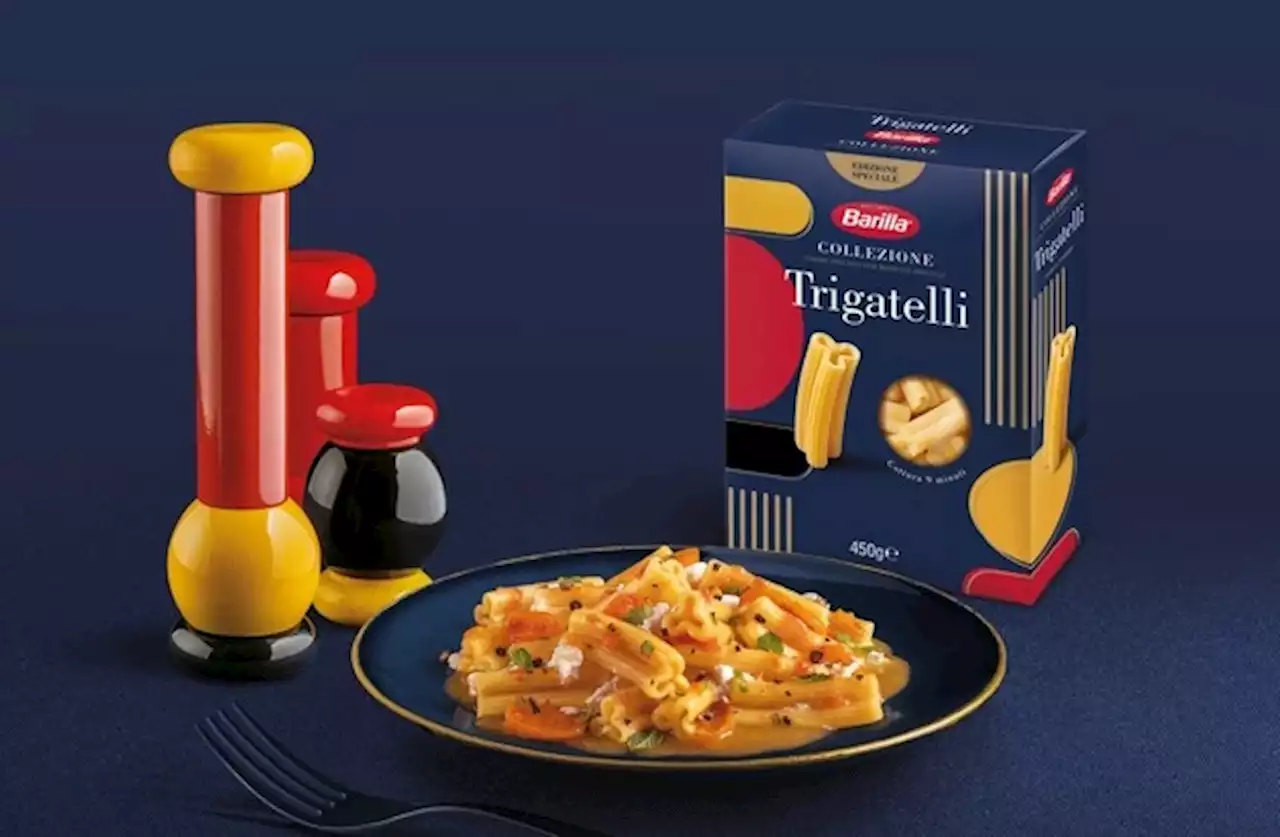 Barilla: Italienische Küche und italienisches Design vereint mit der neuen Pasta „Trigatelli“ inspiriert von ALESSI