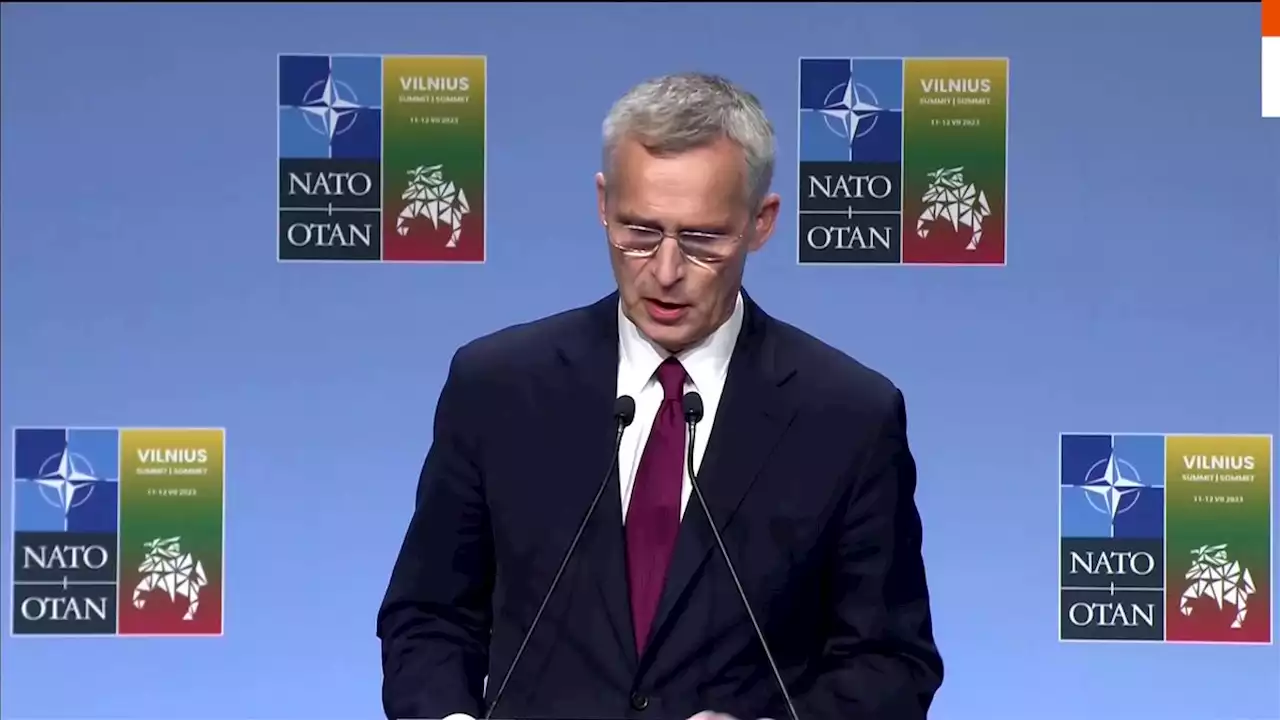 NATO's Stoltenberg: Ukraine can join bloc when members agree and conditions are met