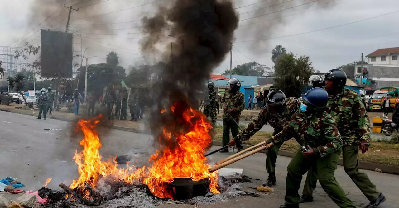 Protesters clash with Kenya police over tax hikes, two killed, officers say