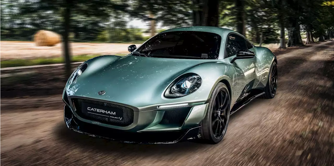 All-Electric Project V Is Caterham's First New Car Ever: 268 HP, 2623 Pounds