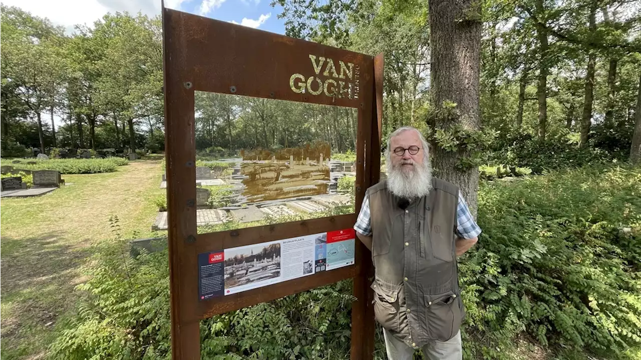 Lokale historici willen wijziging Van Gogh-bord: 'Vincent schetste kerkhof Hollandscheveld'