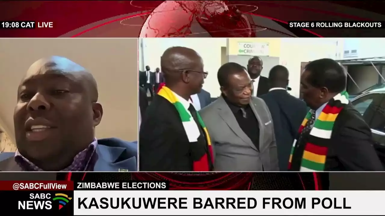 Saviour Kasukuwere on being barred from contesting Zimbabwe election