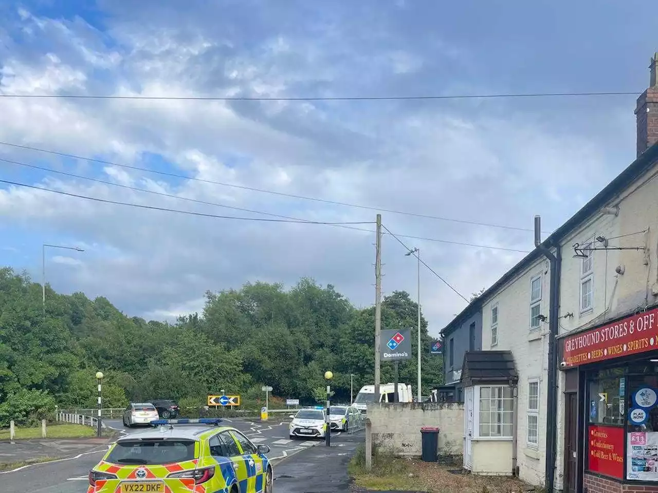 Man arrested following public order incident at Telford take-out