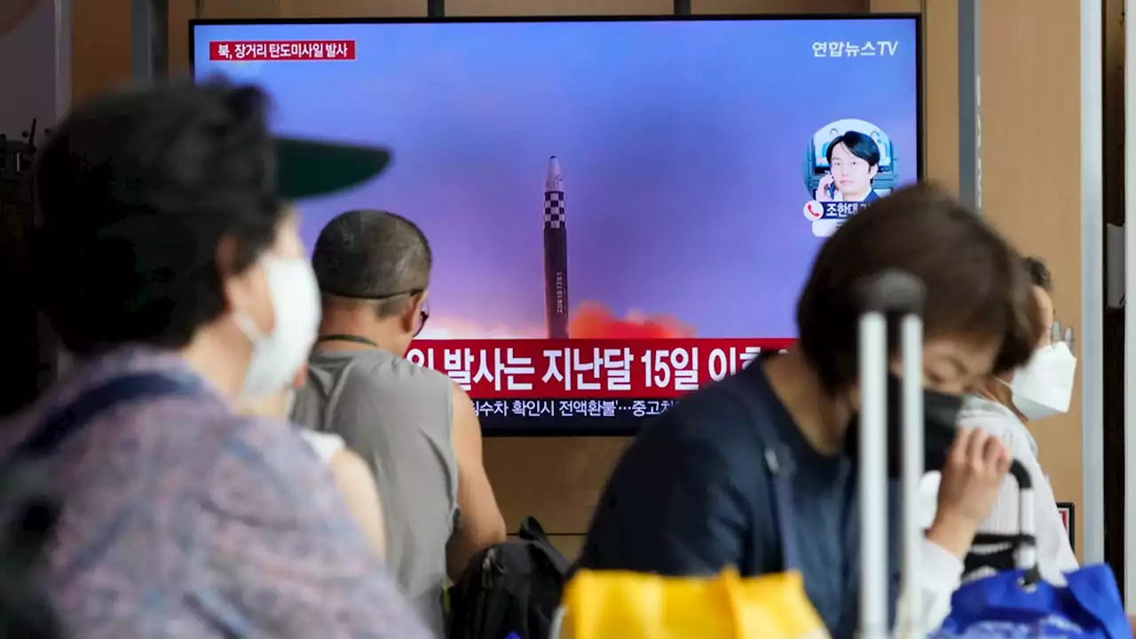 North Korea fires intercontinental ballistic missile after complaints over US spy planes