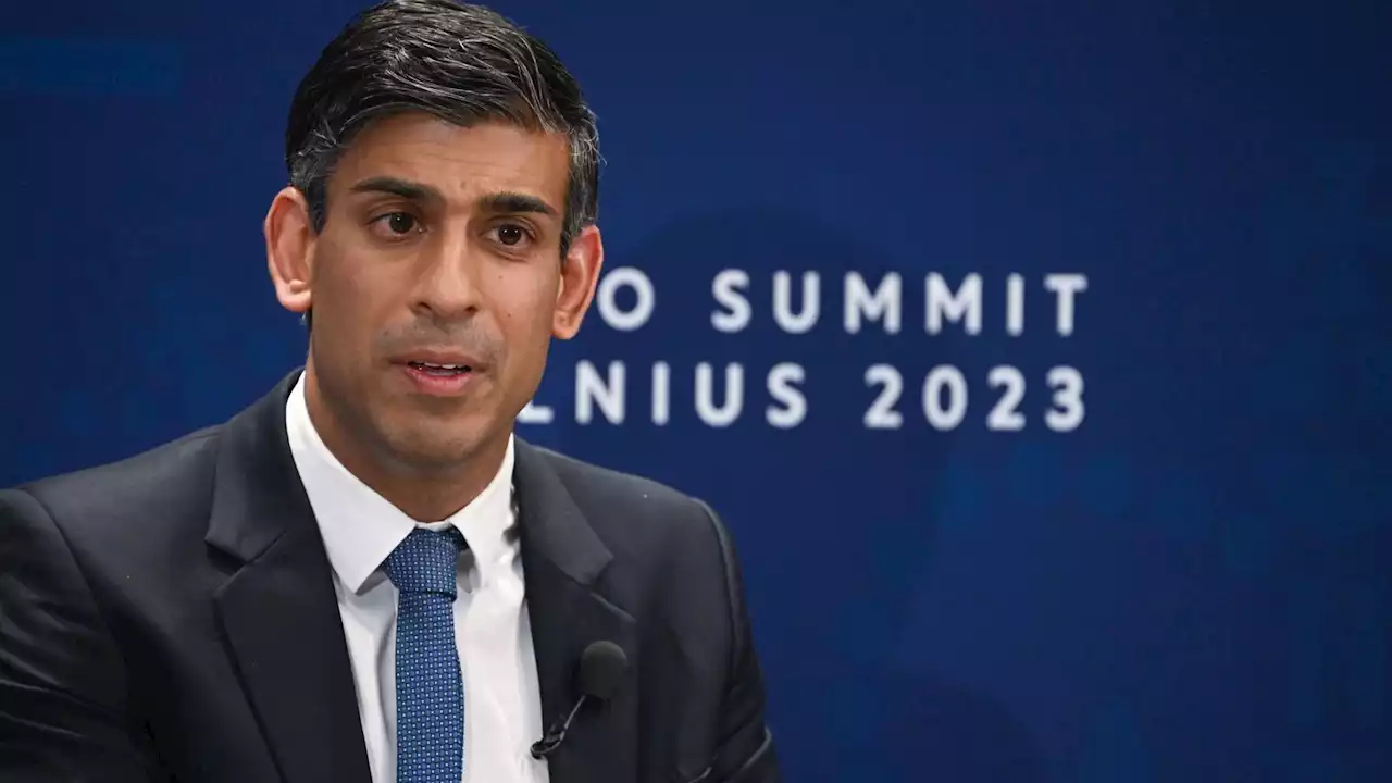 Rishi Sunak will 'strain every sinew' to meet five pledges