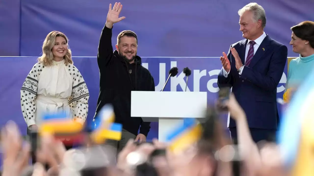NATO agrees to 'bring Ukraine closer' to joining alliance