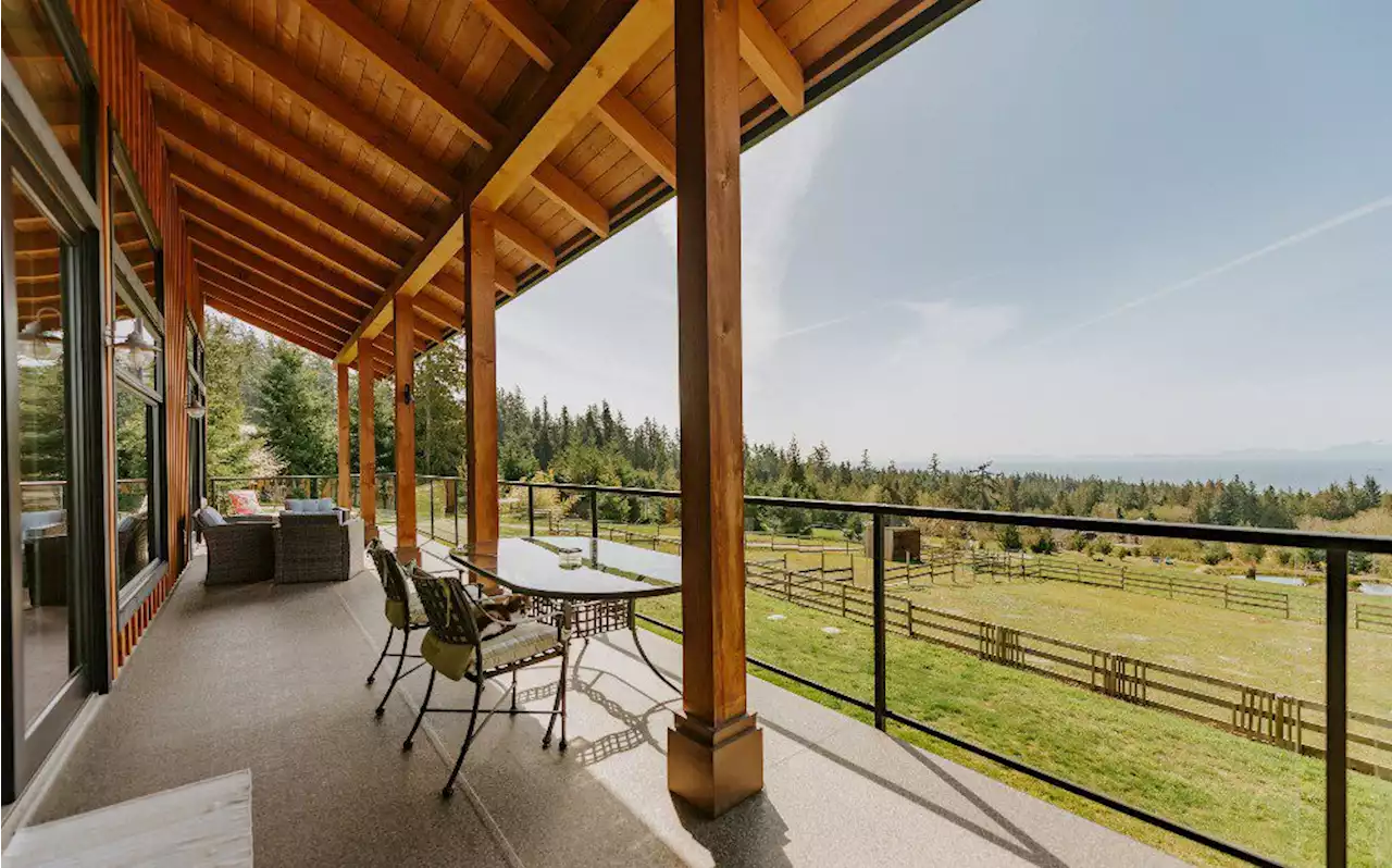 Custom-Built Equestrian Estate In Roberts Creek Asks $2.8M