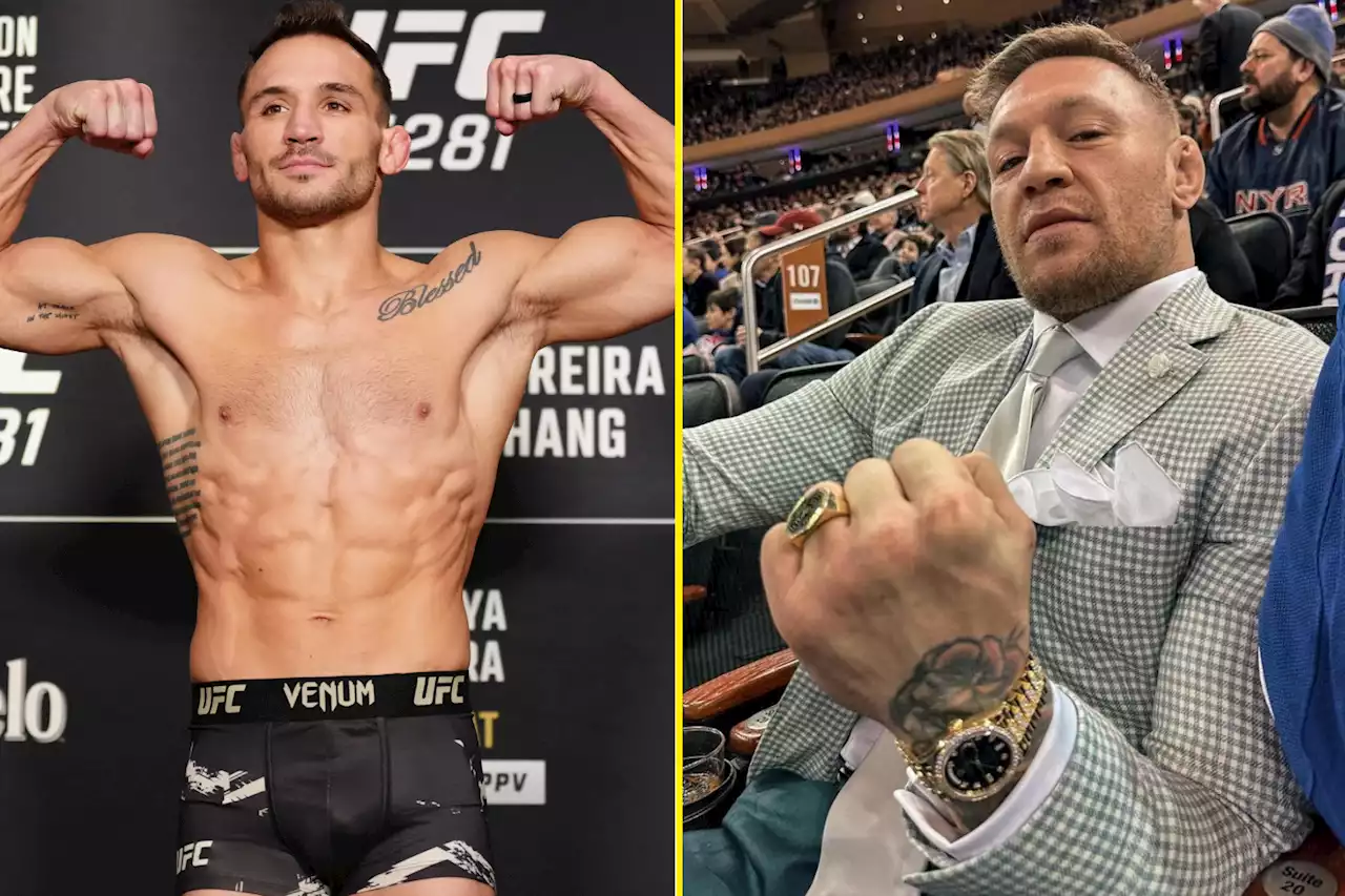 Michael Chandler vows to make Conor McGregor ‘wish he could see his Rolex’ in UFC comeback fight