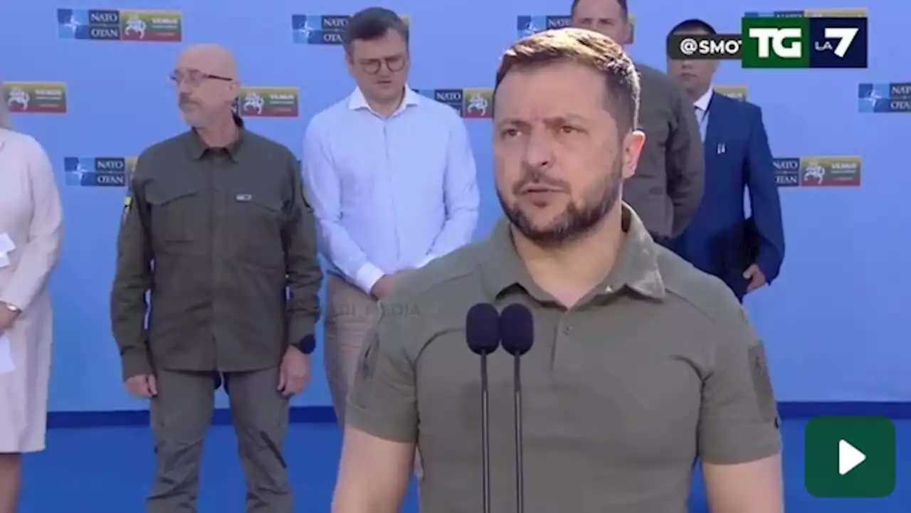 Vertice Nato, Zelensky: 'Armi, sicurezze garanzie Ucraina i temi di oggi'