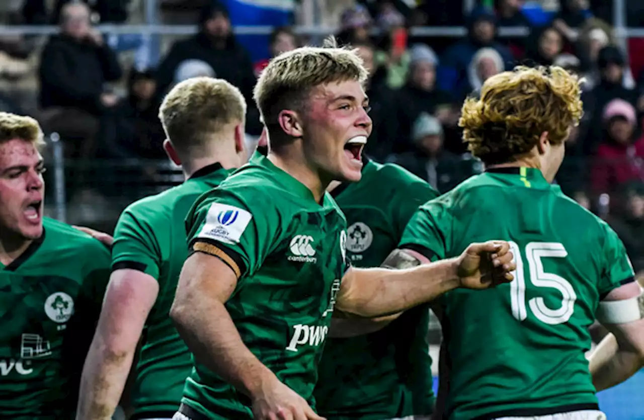 Ireland make one change to side for U20 World Rugby Championship final