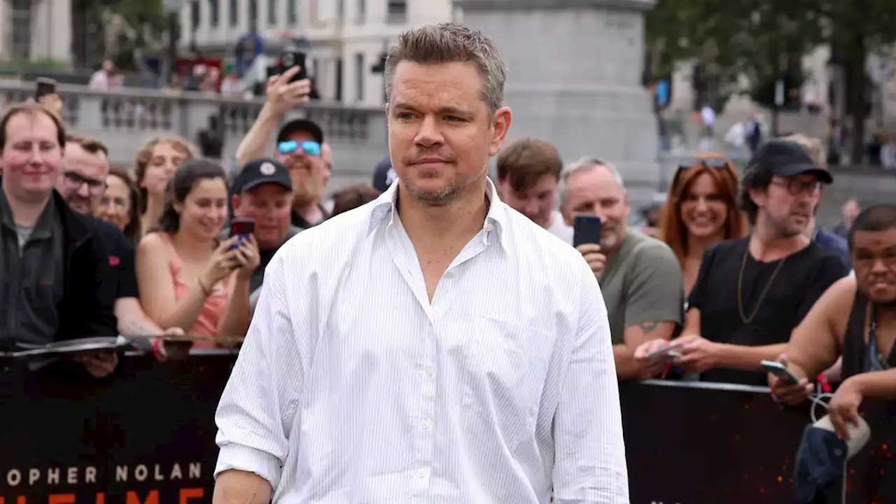 Matt Damon 'fell into a depression' filming a bad Matt Damon movie