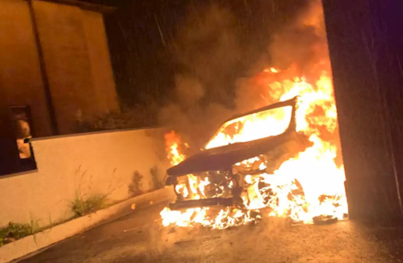 Police in the North investigating arson attack on Aontú rep's car as 'sectarian hate crime'