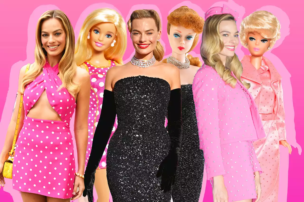 Margot Robbie's Press Tour Looks Were Inspired By Barbies