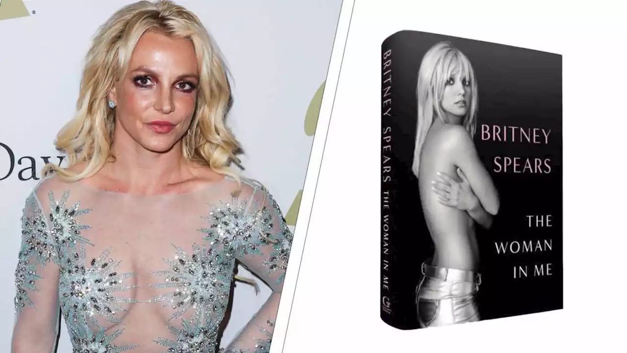 Britney Spears unveils cover of upcoming memoir featuring topless shot