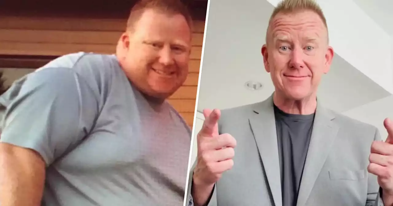 How a 'near-death experience' motivated 1 man to lose 200 pounds