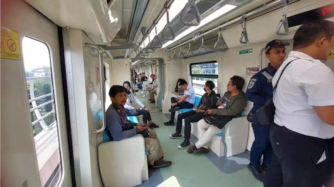 Menhub Budi Karya Bocorkan Tarif LRT Jabodebek, Maksimal Rp 25.000 - Tribunnews.com