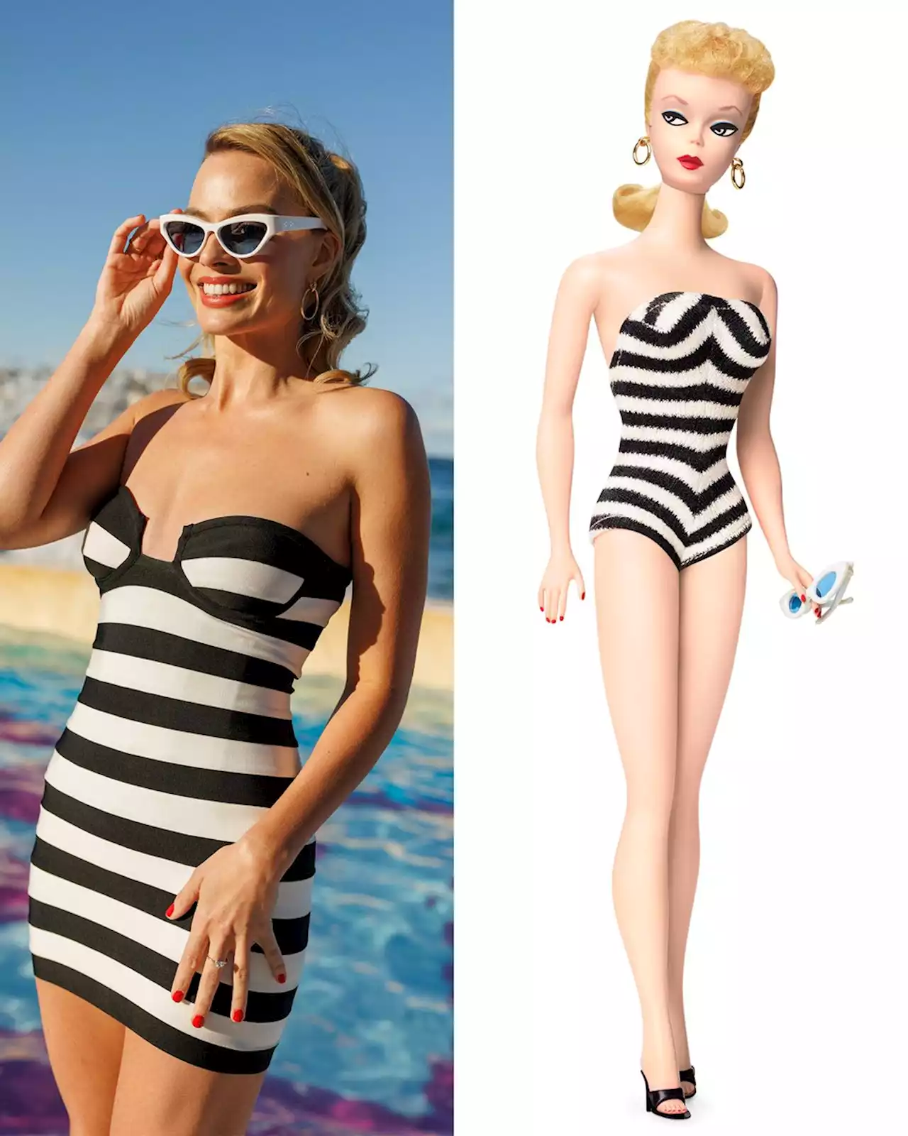 ‘Barbie’ x Barbie: All of Margot Robbie’s Mattel-Inspired Red-Carpet Looks