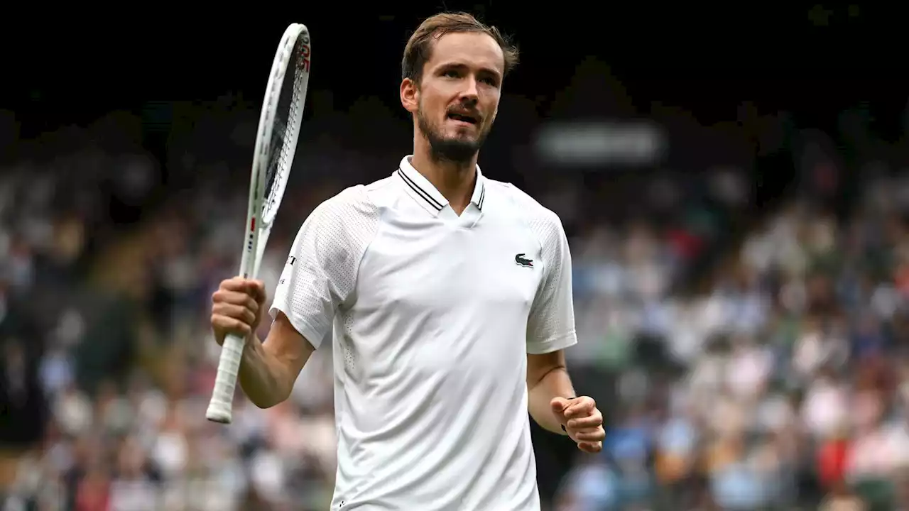 Wimbledon Day 10: Daniil Medvedev rallies to beat American Christopher Eubanks