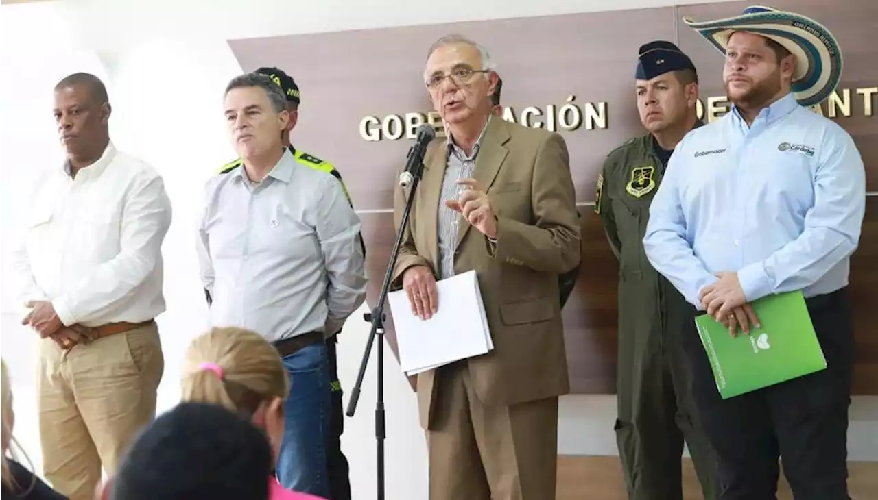 MinDefensa instaló mesa de seguridad permanente para Córdoba, Antioquia, Chocó