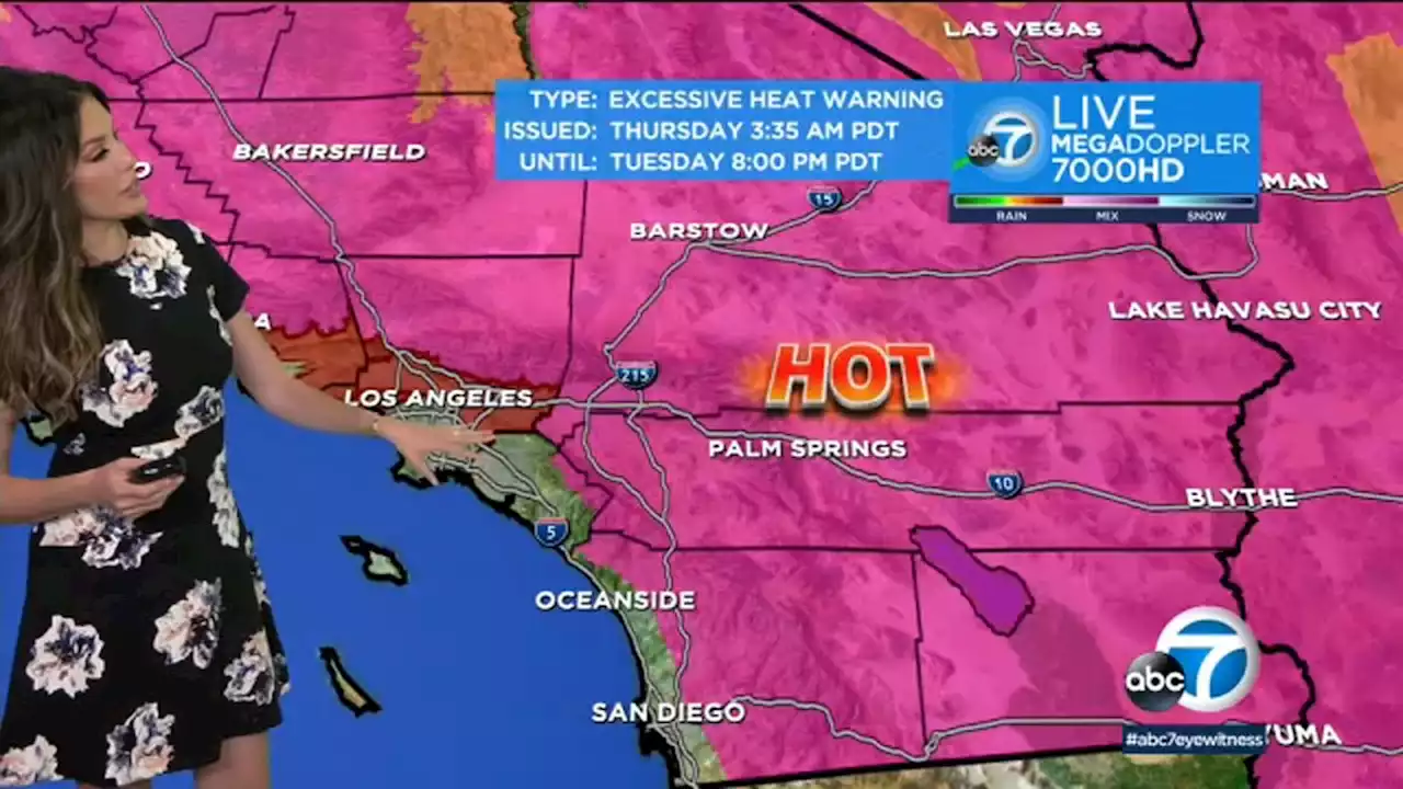 SoCal weather to bring the heat as summer gets into full swing