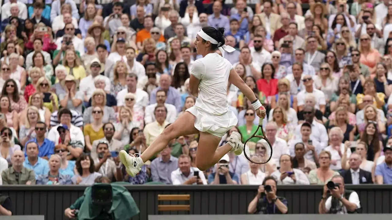 Ons Jabeur is in a second consecutive Wimbledon final. She plays Marketa Vondrousova for the title