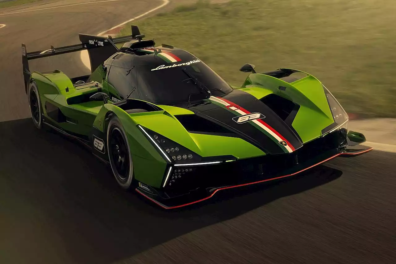 Lamborghini reveals new SC63 LMDh for 2024 WEC, IMSA seasons