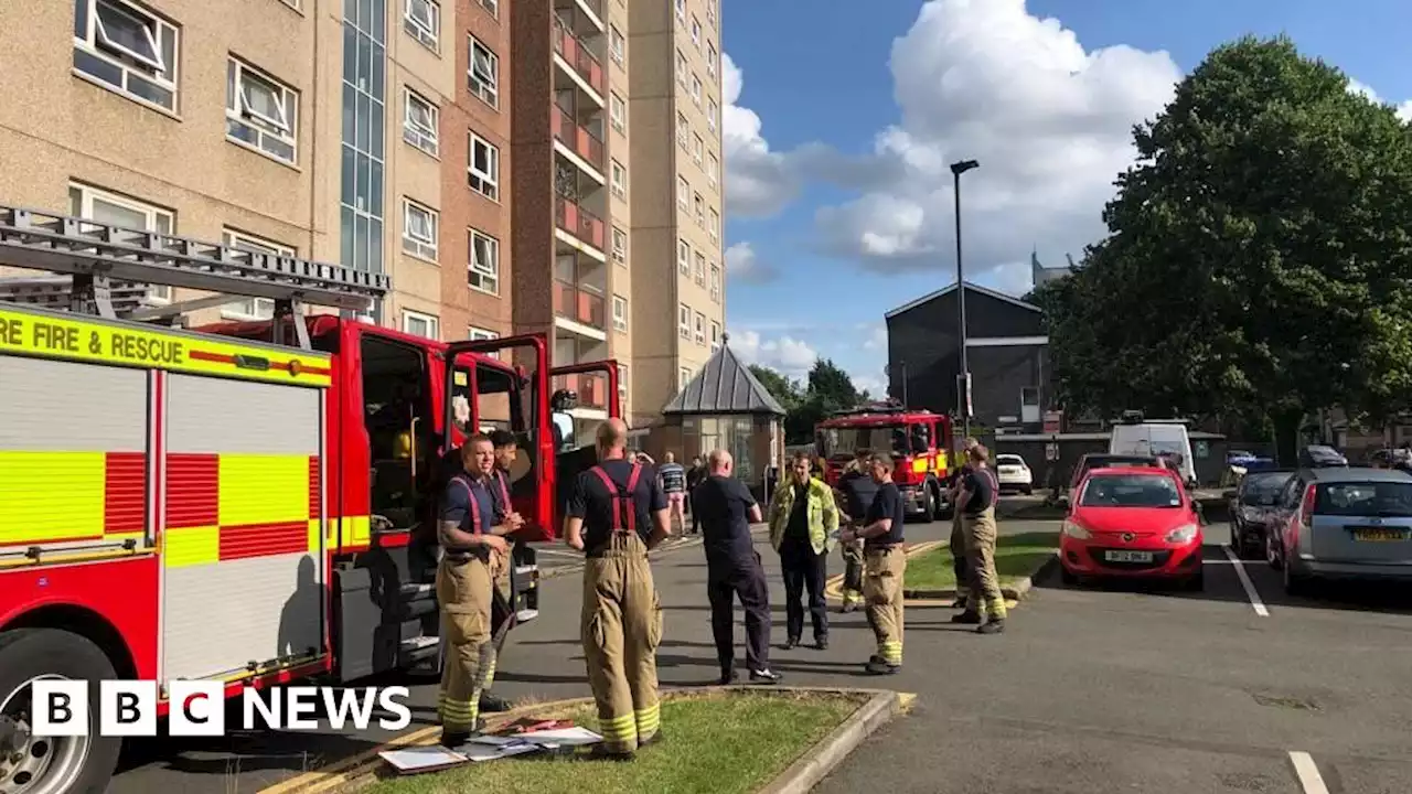 Derby tower block fire investigation inconclusive