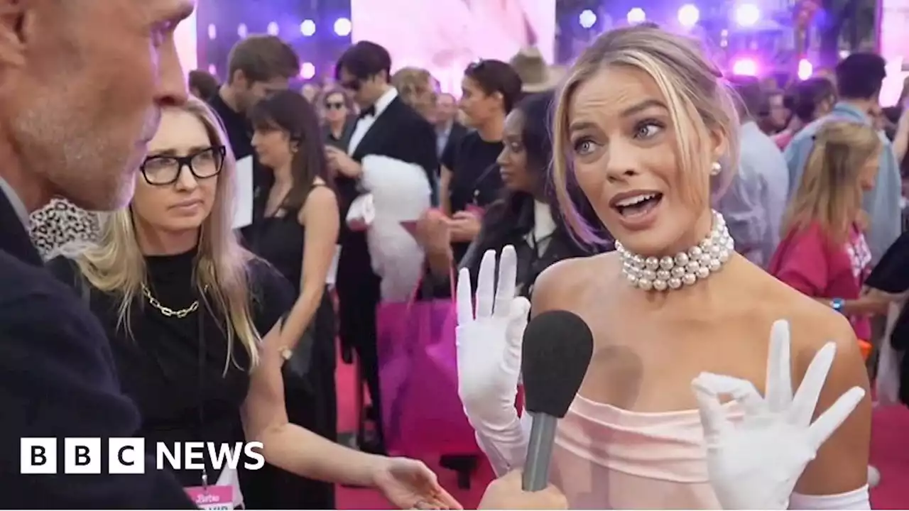 Feeling the 'Kenergy' on Barbie movie pink carpet