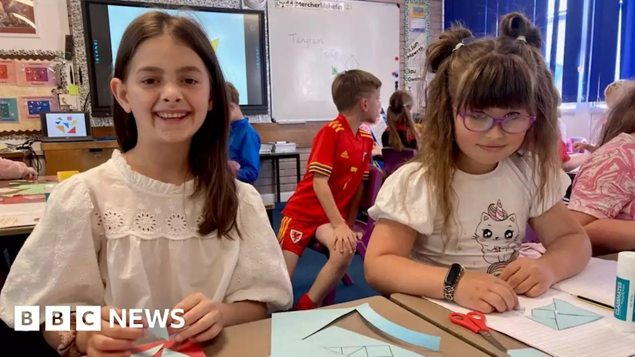 Ukraine: Refugee children almost fluent in Welsh