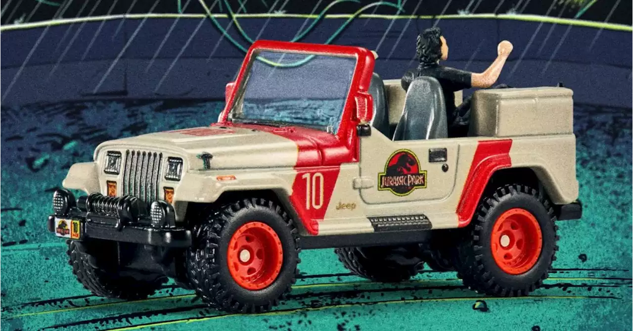 Mattel Debuts SDCC Exclusive Hot Wheels for Marvel and Jurassic Park