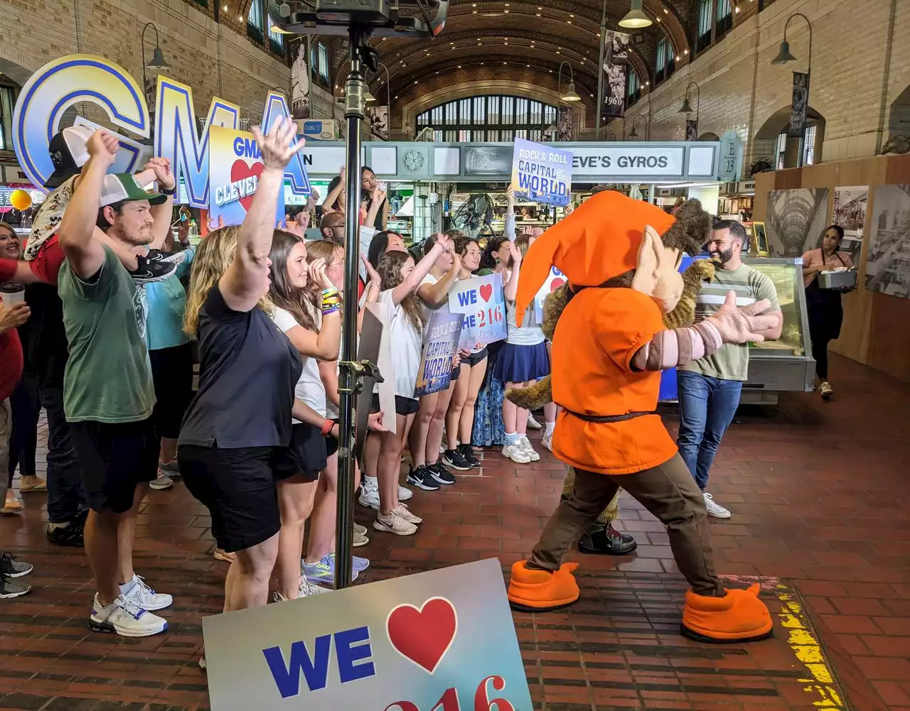 ‘Good Morning America’ broadcasts from Cleveland’s West Side Market, Put-in-Bay