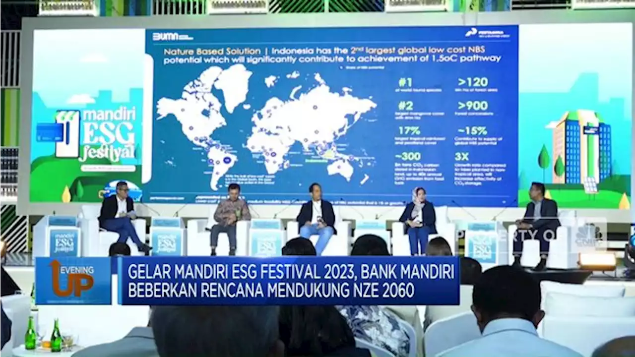 Gelar 'Mandiri ESG Festival' Mandiri Beberkan Inovasi Terbaru