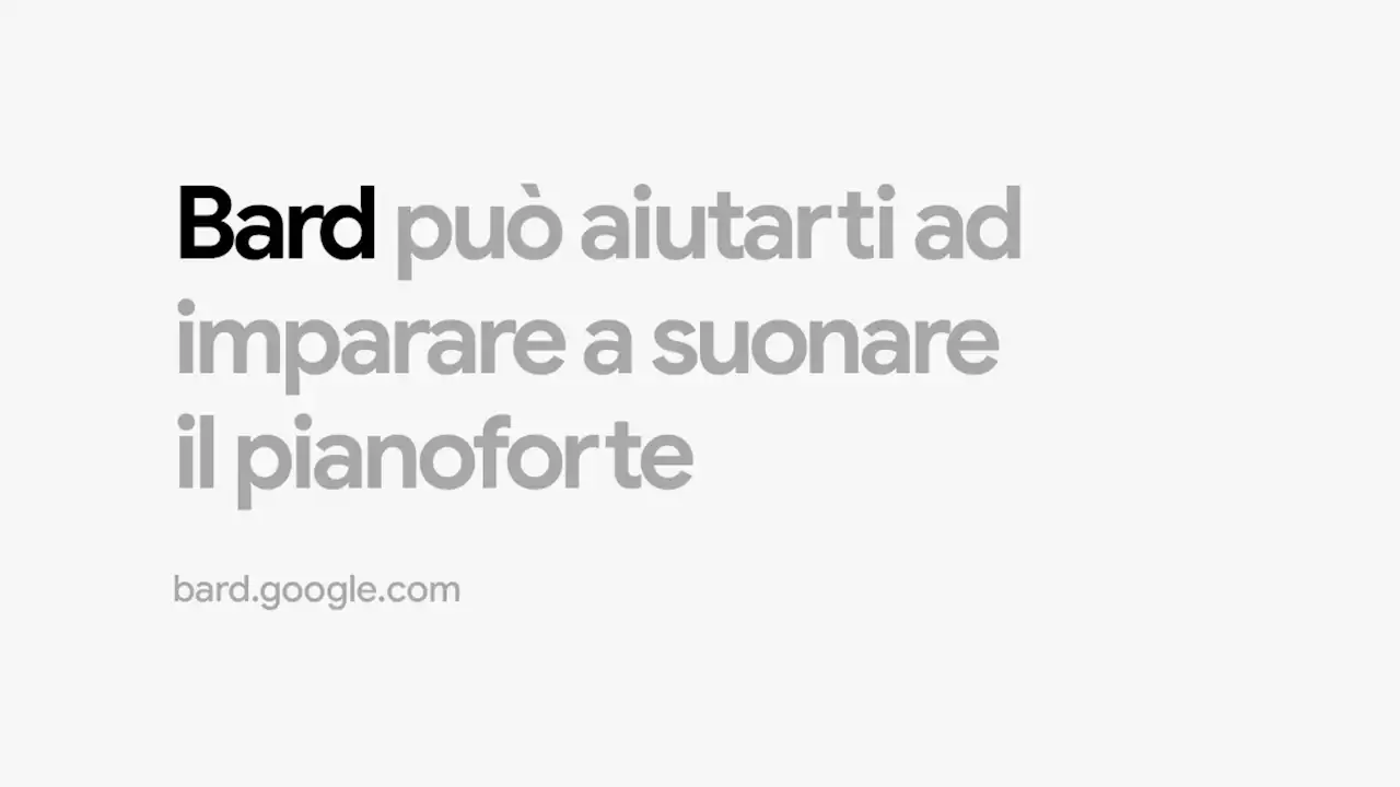 Google Bard arriva in Italia: da oggi disponibile l'intelligenza artificiale di Google